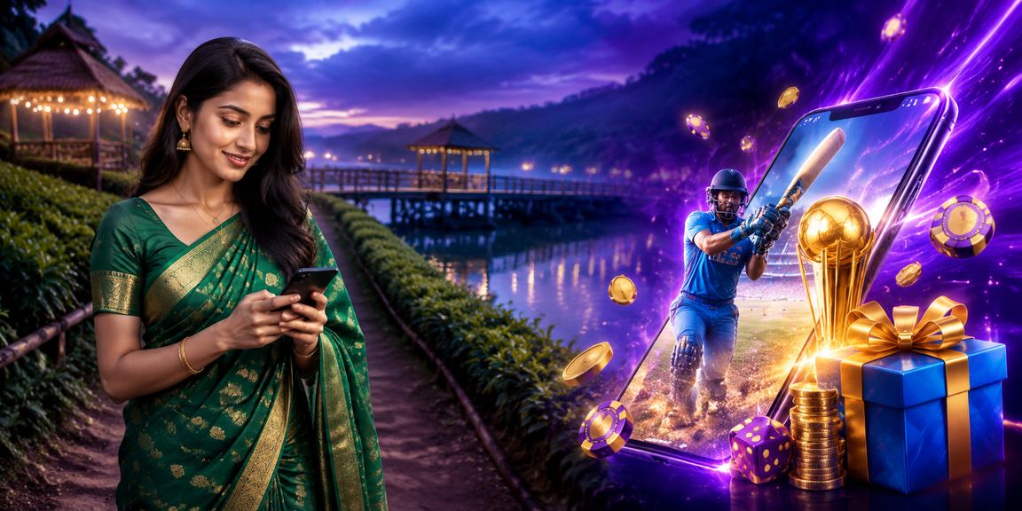 বান্দরবানে ক্রিকেট বেটিং শাড়ি পরিহিত পরিবেশ