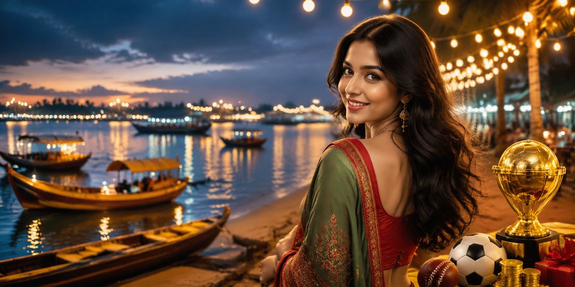 বরিশালের সমুদ্র সৈকতে মোবাইলে oktk apk প্রোমোশন ব্যবহার করছেন একজন ব্যবহারকারী