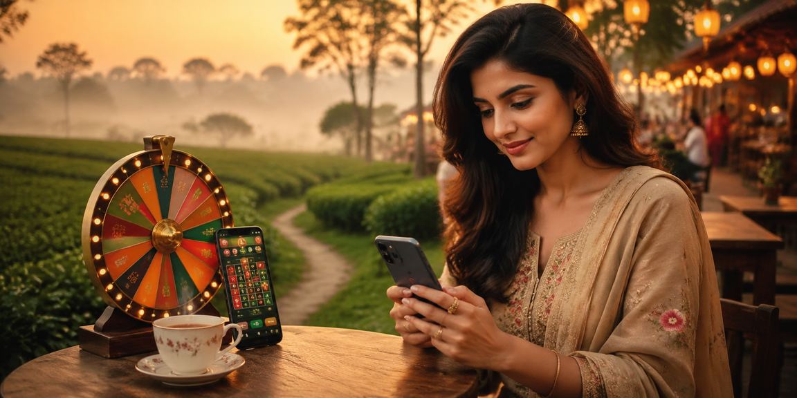Lucky Draw Event Setting at Sylhet Tea Garden